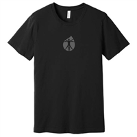 TLC Unisex Jersey Short Sleeve Tee Logo-BLK