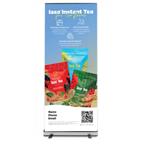 TLC Iaso® Instant Tea Flavors - Personalized FS Banner - English