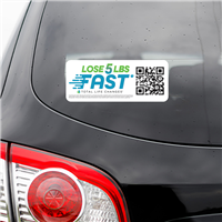 TLC Window Decal - Lose 5 Lbs Fast