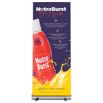 TLC NutraBurst®  Liquid Gold - Static FS Banner - Spanish