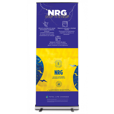TLC NRG Elevate your Energy - Static FS Banner - Spanish
