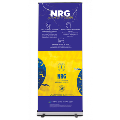 TLC NRG Elevate your Energy - Static FS Banner - Spanish